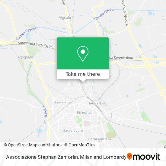 Associazione Stephan Zanforlin map