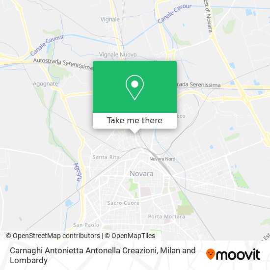 Carnaghi Antonietta Antonella Creazioni map