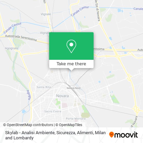 Skylab - Analisi Ambiente, Sicurezza, Alimenti map