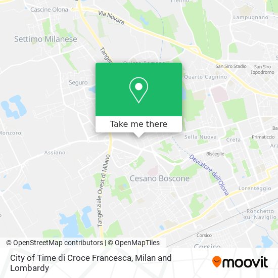 City of Time di Croce Francesca map