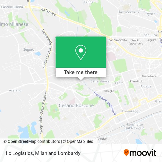 Ilc Logistics map