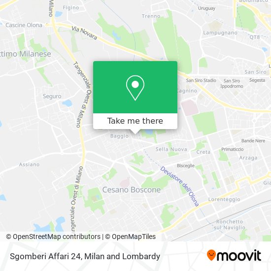 Sgomberi Affari 24 map