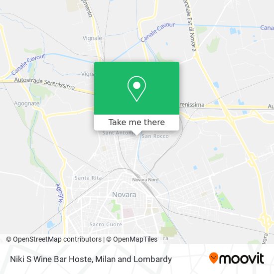Niki S Wine Bar Hoste map