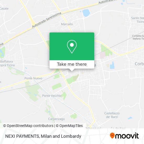 NEXI PAYMENTS map