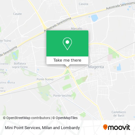 Mini Point Services map