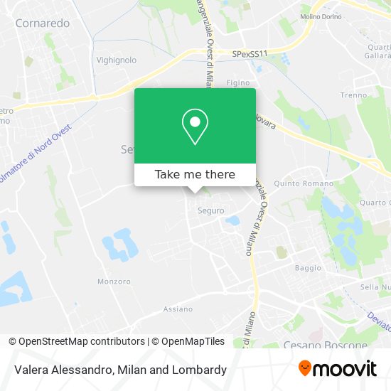 Valera Alessandro map
