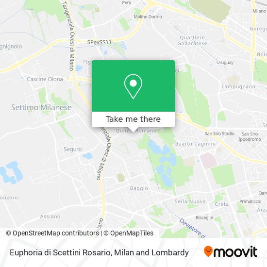 Euphoria di Scettini Rosario map
