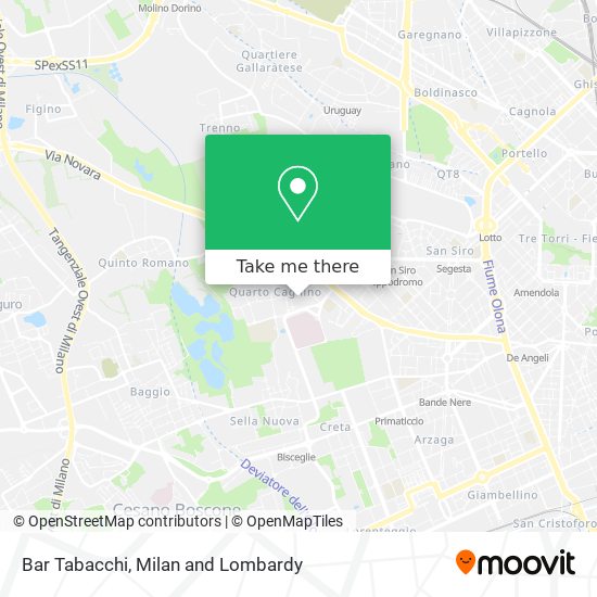 Bar Tabacchi map