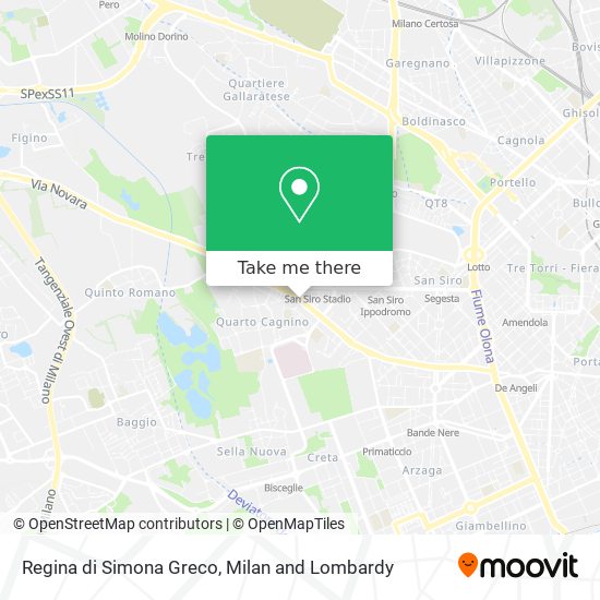 Regina di Simona Greco map