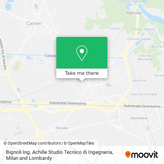 Bignoli Ing. Achille Studio Tecnico di Ingegneria map