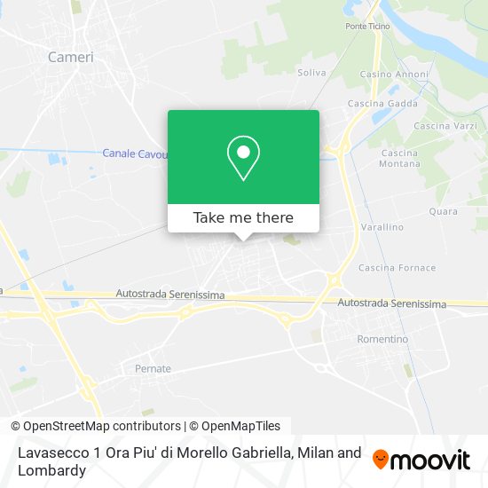 Lavasecco 1 Ora Piu' di Morello Gabriella map