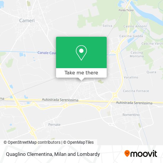 Quaglino Clementina map