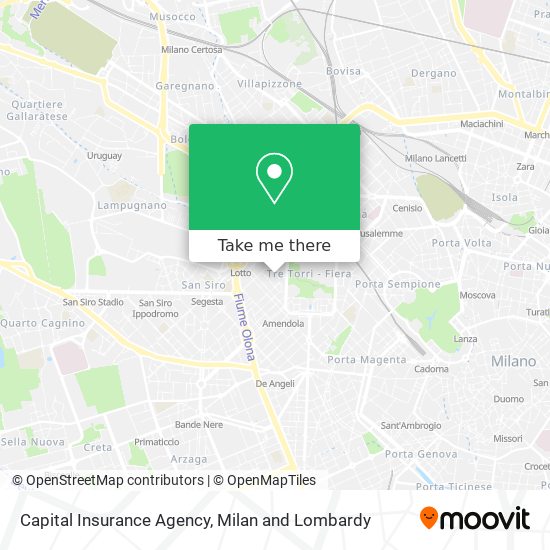 Capital Insurance Agency map