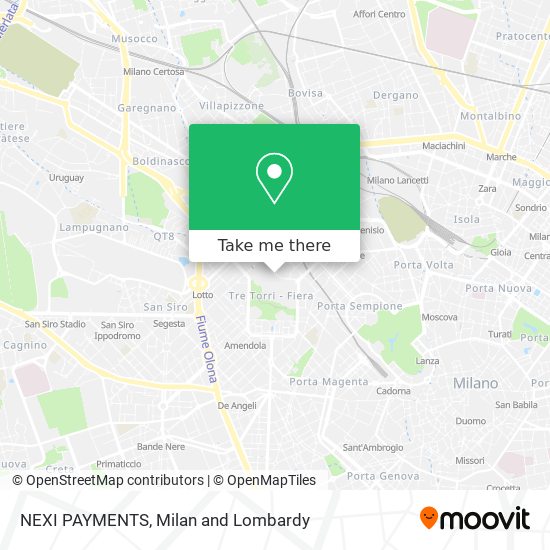 NEXI PAYMENTS map