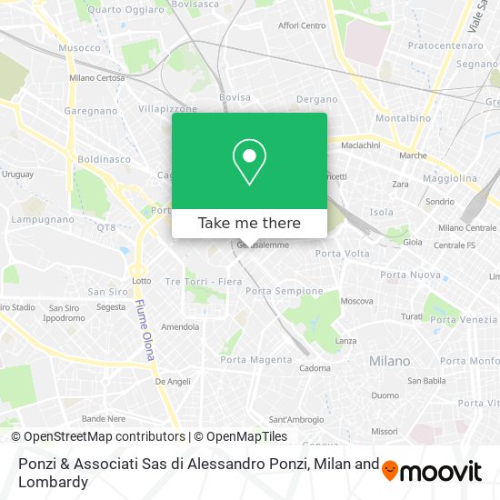 Ponzi & Associati Sas di Alessandro Ponzi map