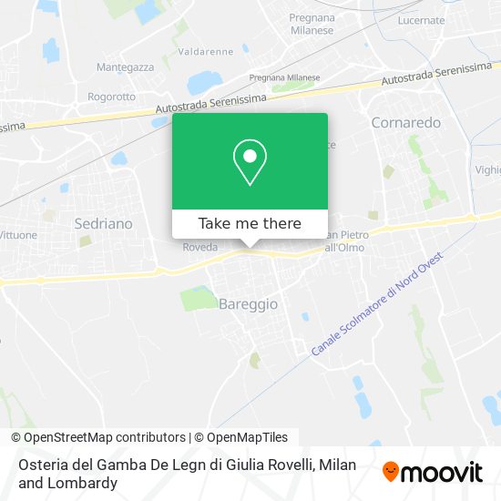 Osteria del Gamba De Legn di Giulia Rovelli map