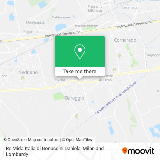 Re Mida Italia di Bonaccini Daniela map