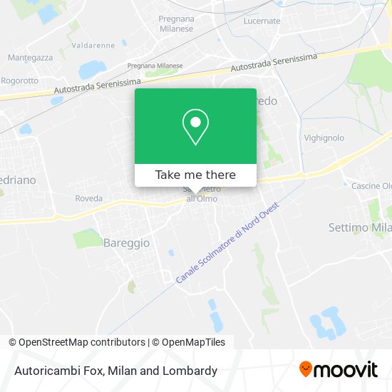 Autoricambi Fox map