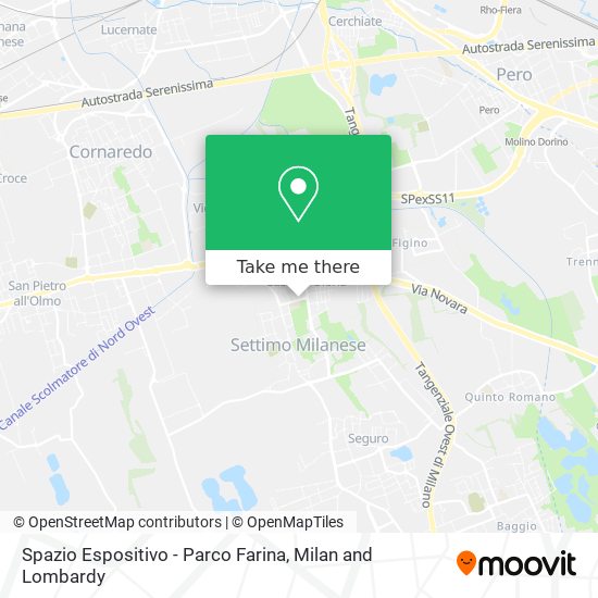 Spazio Espositivo - Parco Farina map