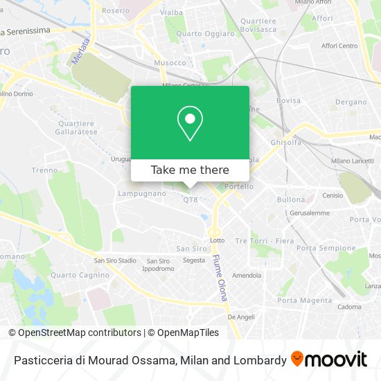 Pasticceria di Mourad Ossama map