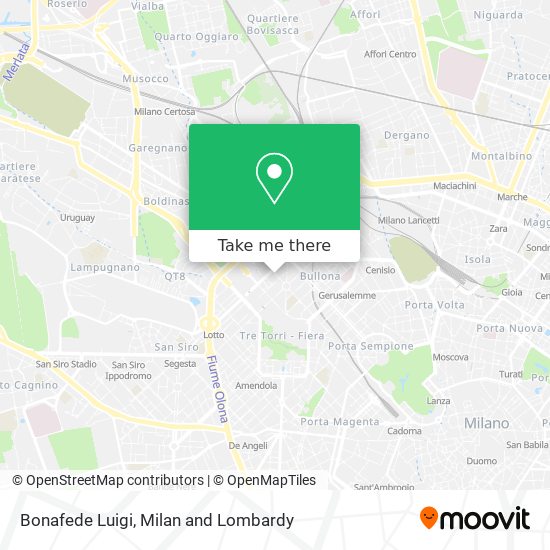 Bonafede Luigi map