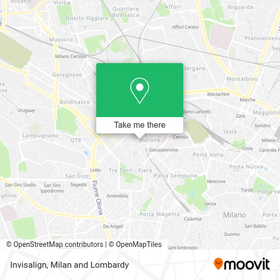Invisalign map