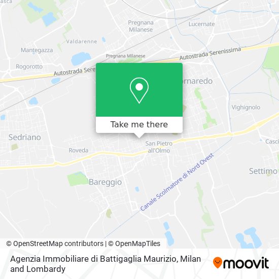 Agenzia Immobiliare di Battigaglia Maurizio map