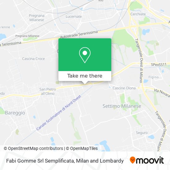 Fabi Gomme Srl Semplificata map