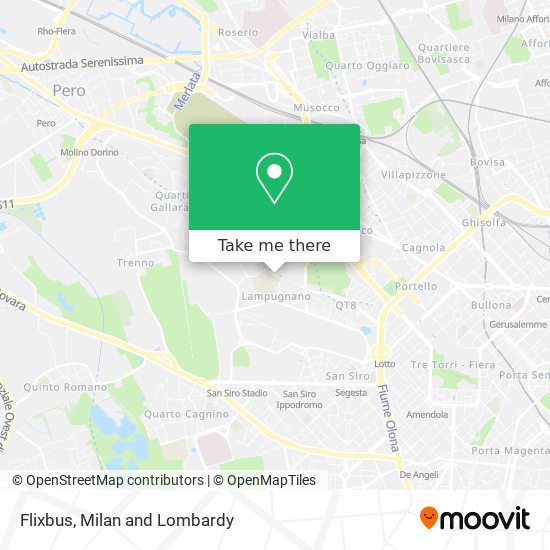 Flixbus map