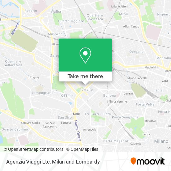 Agenzia Viaggi Ltc map