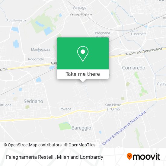 Falegnameria Restelli map