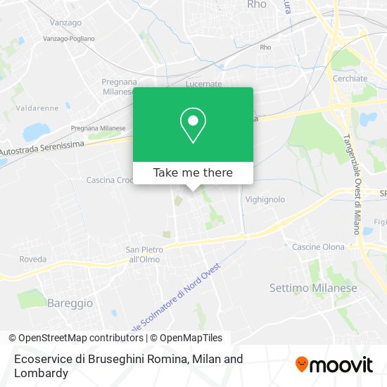 Ecoservice di Bruseghini Romina map