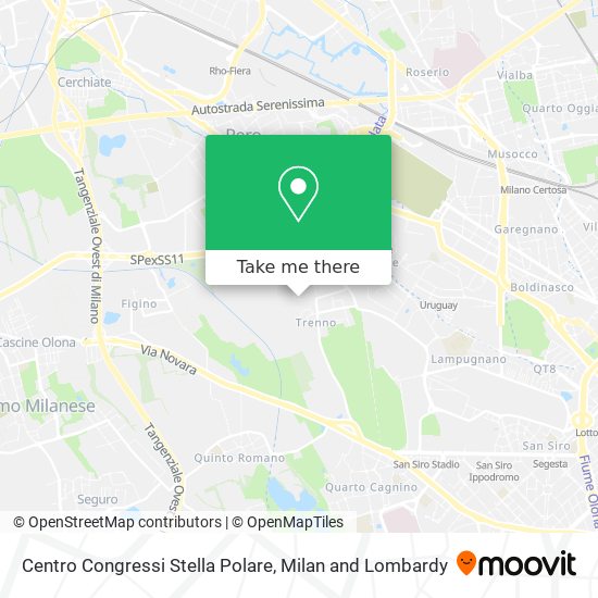 Centro Congressi Stella Polare map