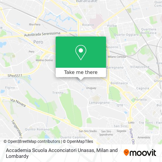 Accademia Scuola Acconciatori Unasas map