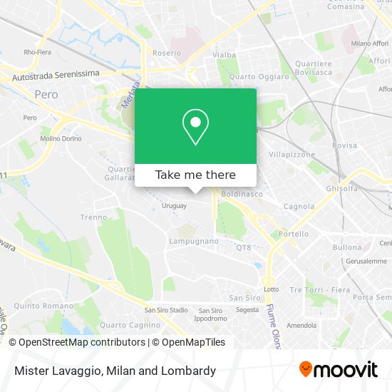 Mister Lavaggio map