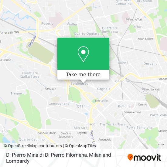 Di Pierro Mina di Di Pierro Filomena map