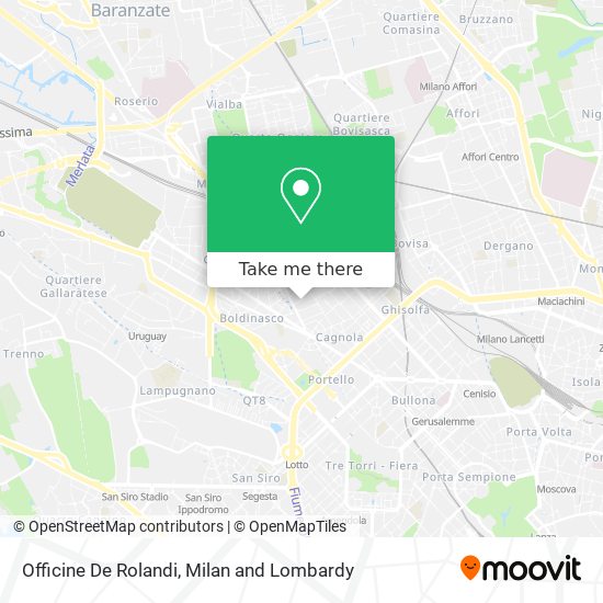 Officine De Rolandi map