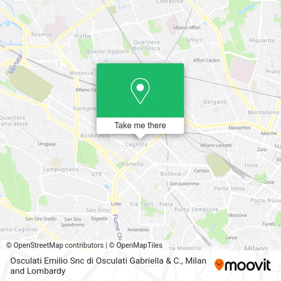 Osculati Emilio Snc di Osculati Gabriella & C. map