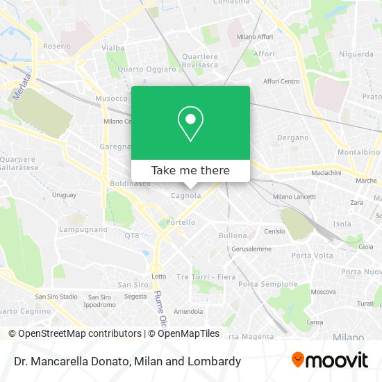 Dr. Mancarella Donato map