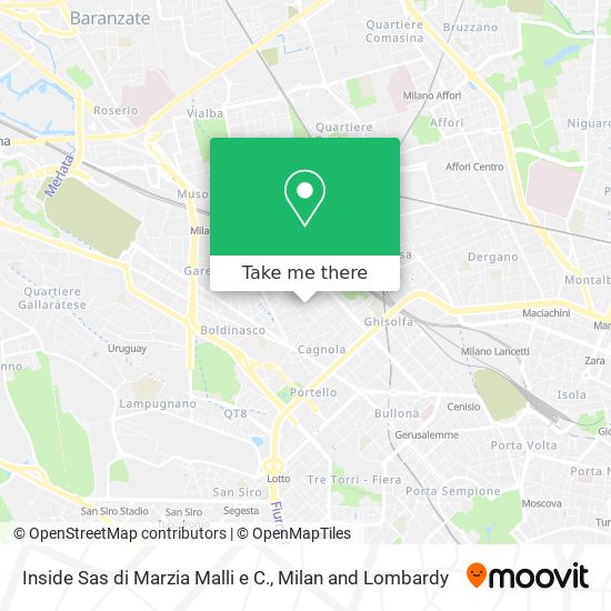 Inside Sas di Marzia Malli e C. map