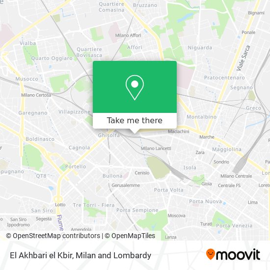 El Akhbari el Kbir map