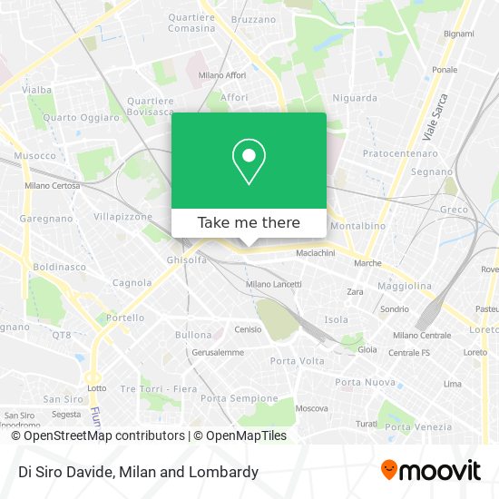 Di Siro Davide map