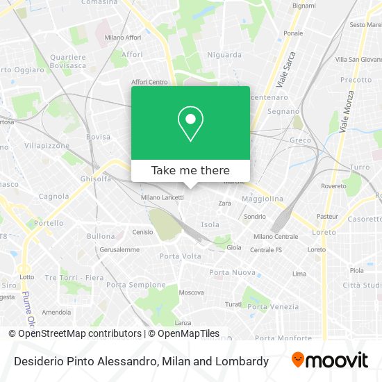 Desiderio Pinto Alessandro map