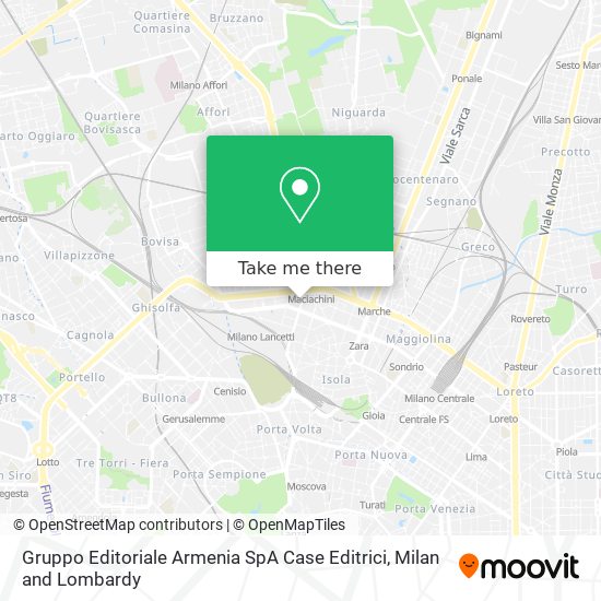 Gruppo Editoriale Armenia SpA Case Editrici map