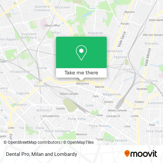 Dental Pro map