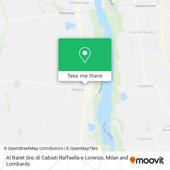 Al Baret Snc di Cabiati Raffaella e Lorenzo map