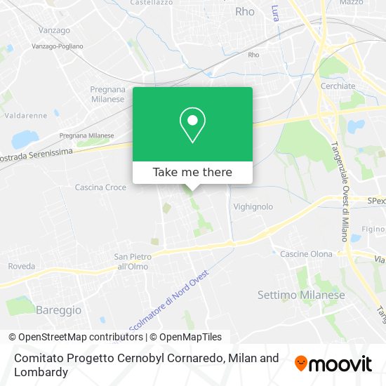 Comitato Progetto Cernobyl Cornaredo map