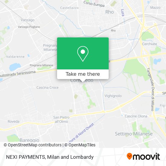 NEXI PAYMENTS map