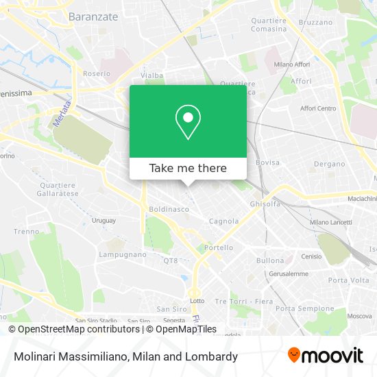 Molinari Massimiliano map