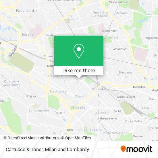 Cartucce & Toner map